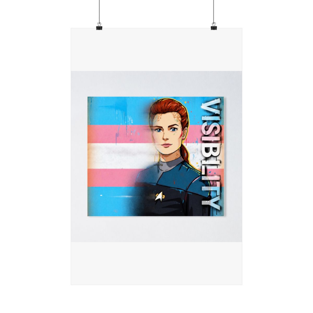 Jadzia Dax - Trans Visibility - Official Creator merchandise