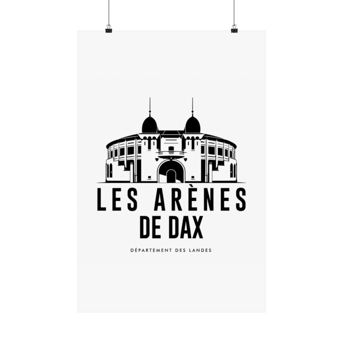 Dax - The Arena | Vintage Landes Poster - Southwest Feria Decor - Official posters merchandise