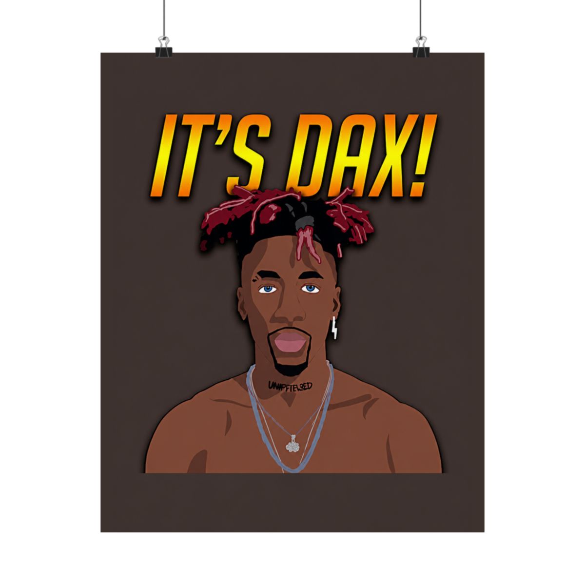Dax Rapper Posters - alternate angle 4, merchandise