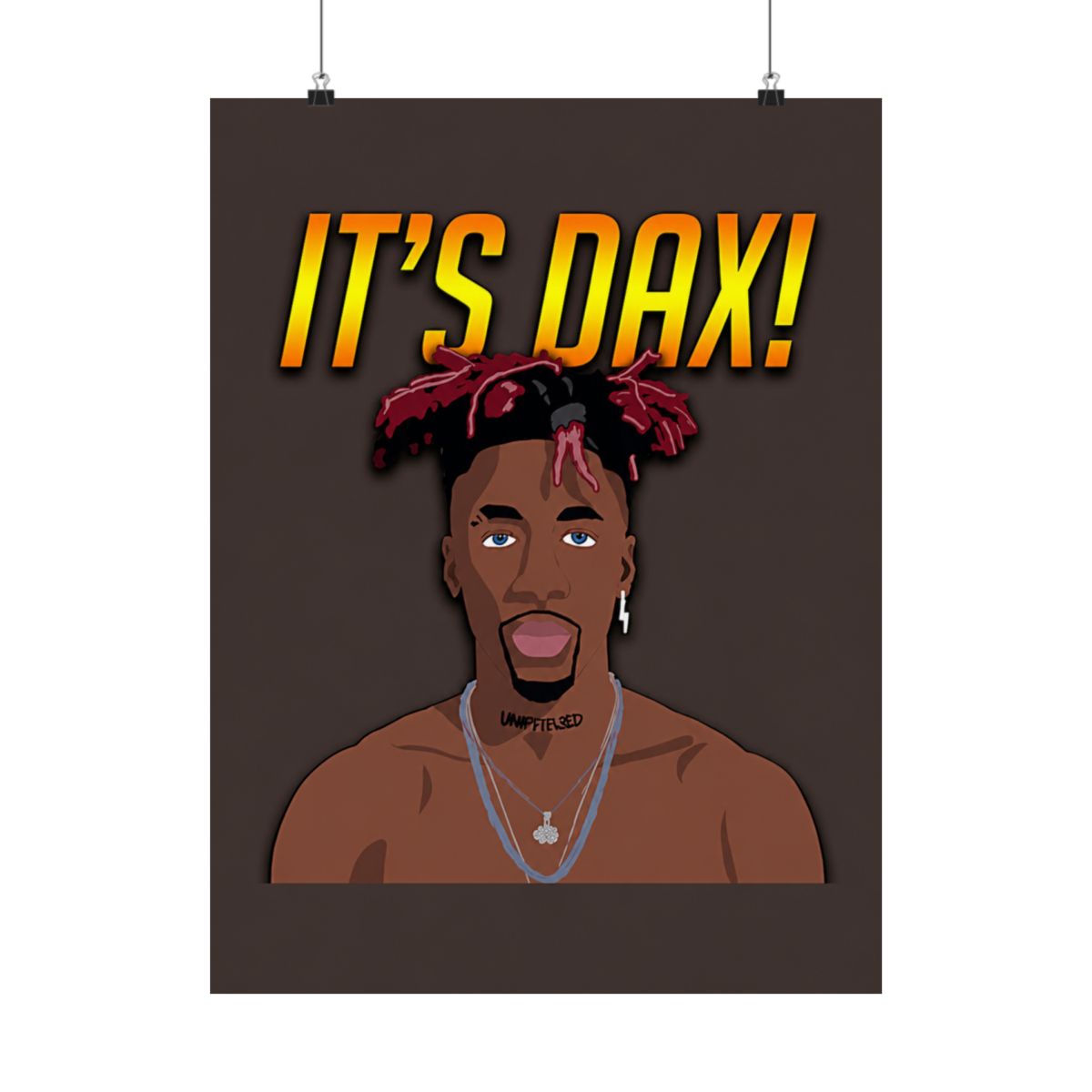 Dax Rapper Posters - alternate angle 3, merchandise