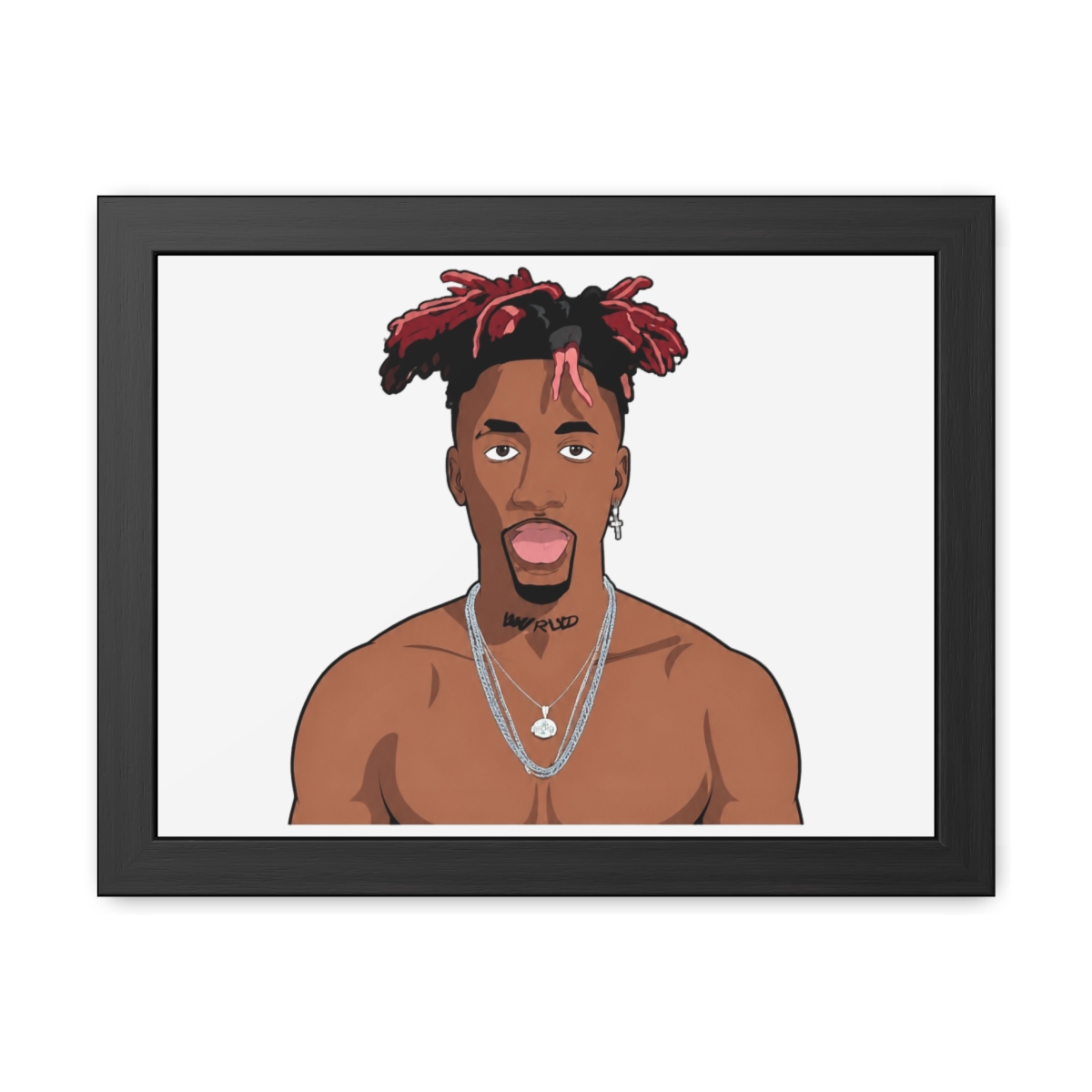Dax Rapper Framed Prints - alternate angle 4, merchandise