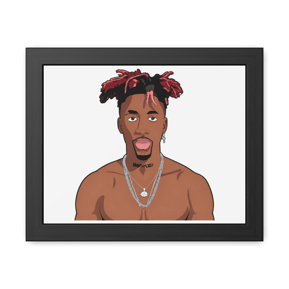 Dax Rapper Framed Prints - alternate angle 3, merchandise
