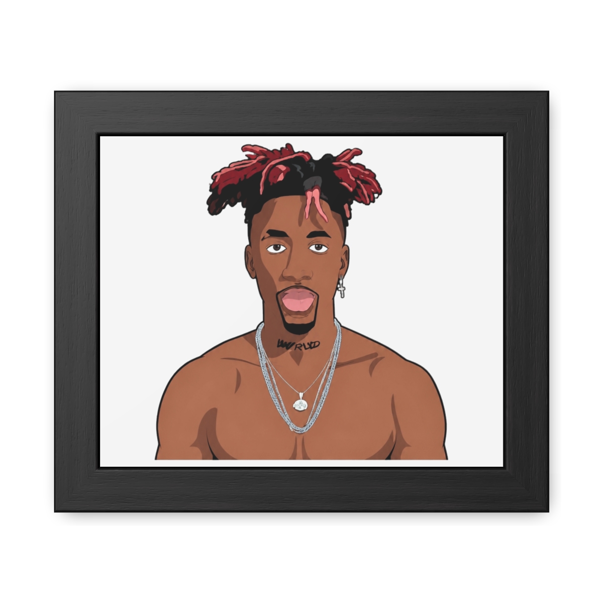 Dax Rapper Framed Prints - alternate angle 1, merchandise