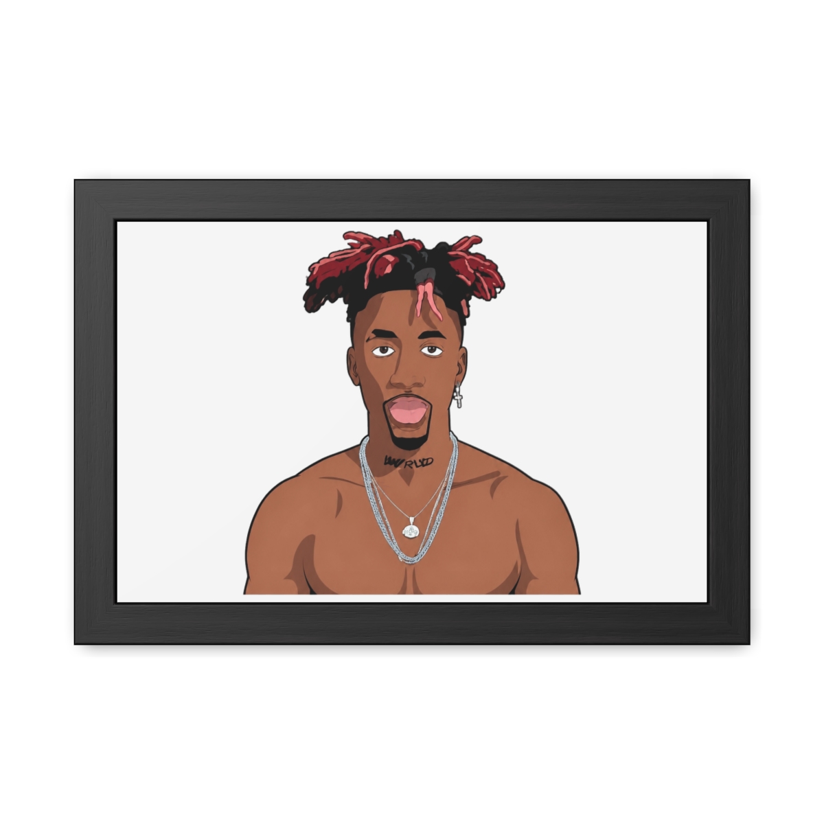 Dax Rapper Framed Prints - alternate angle 5, merchandise