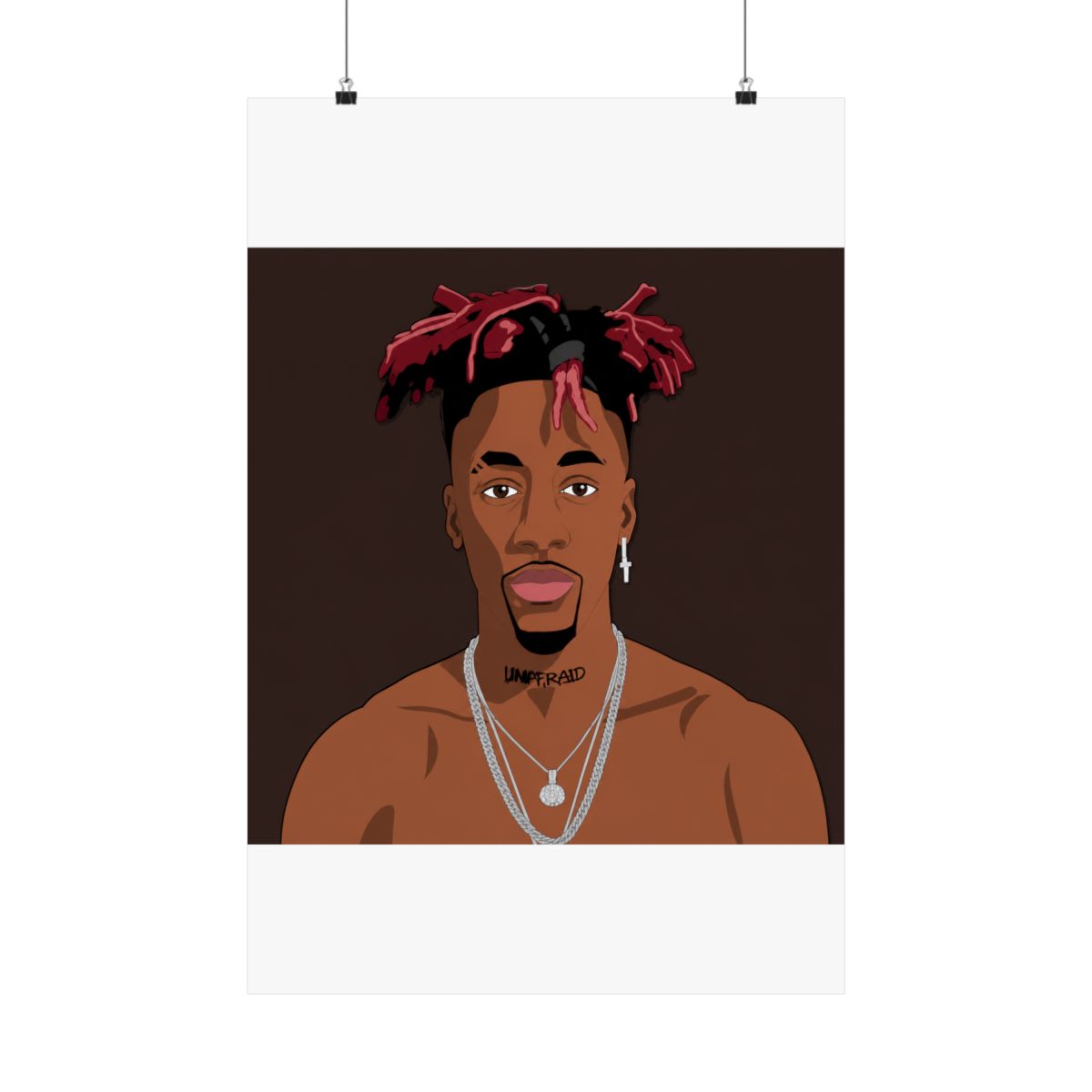 Dax Rapper Metal Prints - Official Creator merchandise