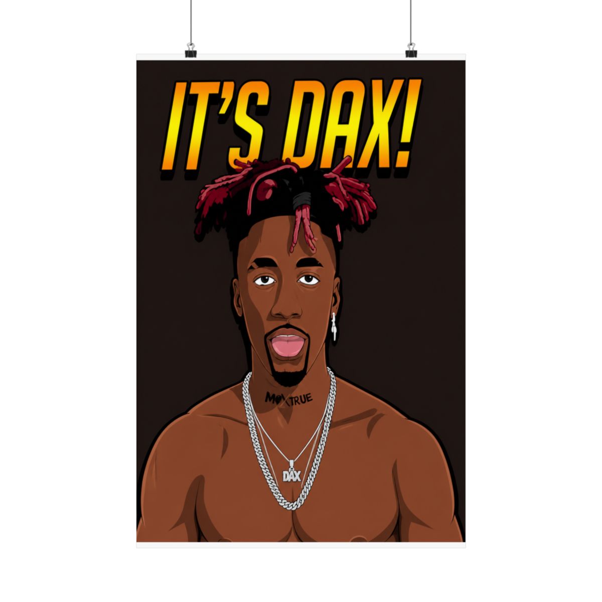 Dax Rapper Acrylic Prints - Official Creator merchandise