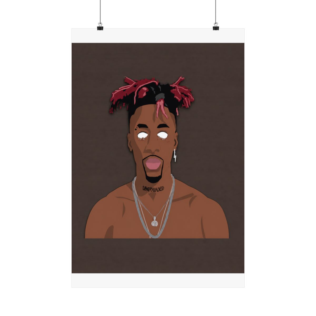 Dax Rapper Wood Prints - Official Creator merchandise